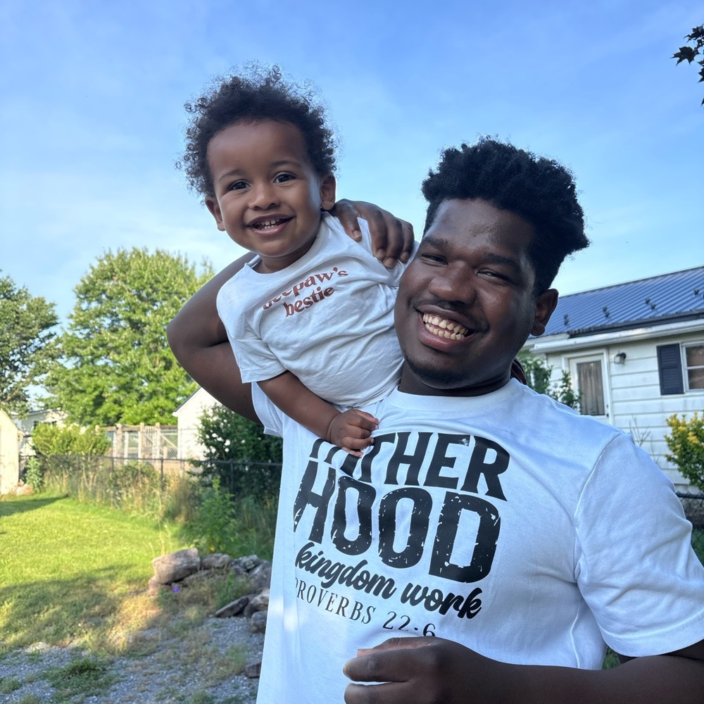 Fatherhood Kingdom Work White T-Shirt